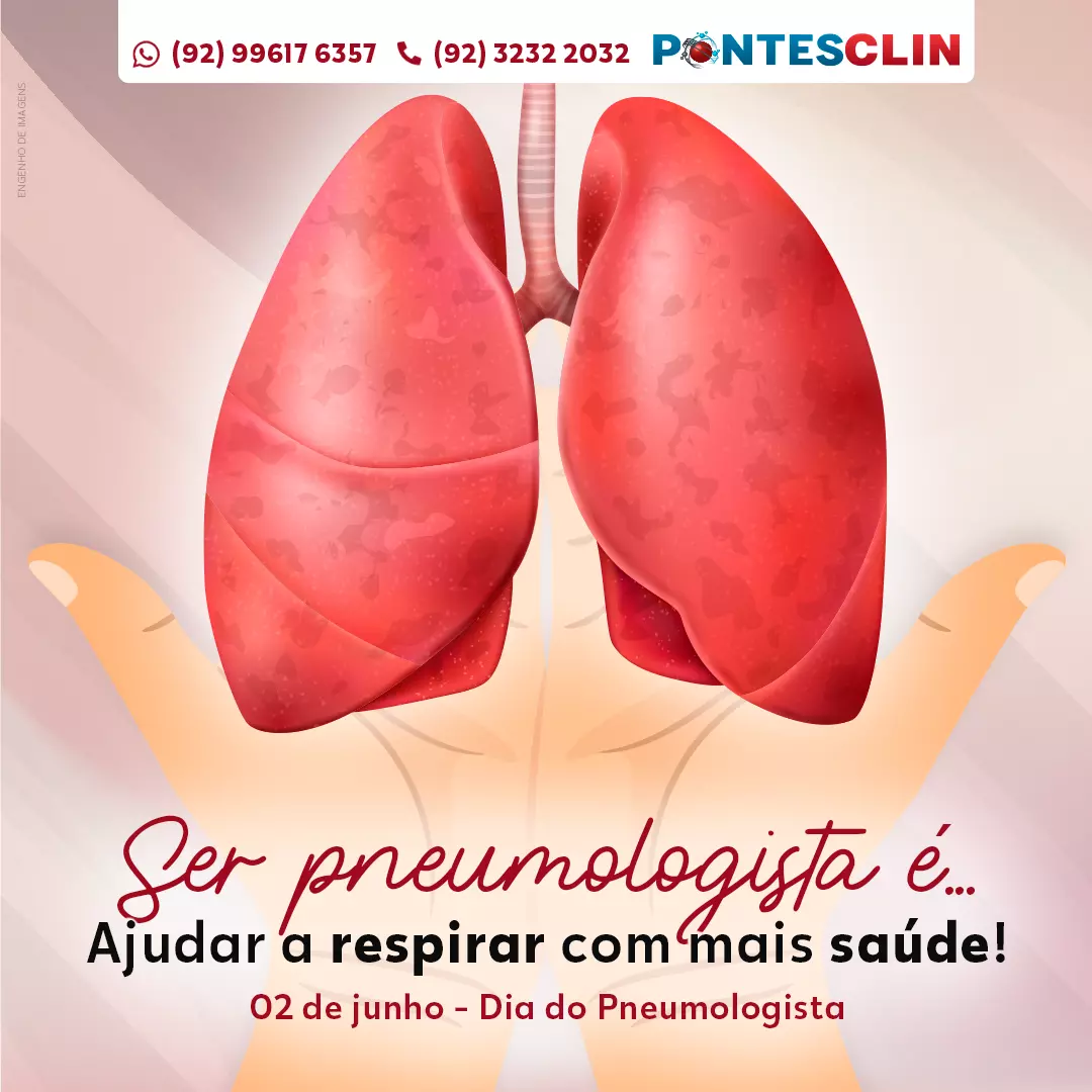 Ser pneumologista é ajudar a respirar com mais saúde!